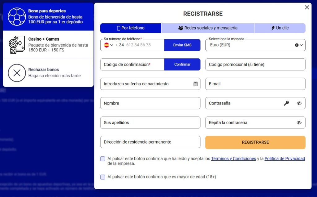 Cuenta Paripesa – Registro e Inicio de Sesión
