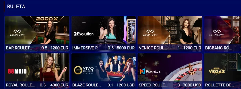 Ruleta en vivo