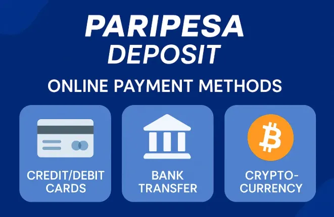 Depósitos con criptomonedas en Paripesa