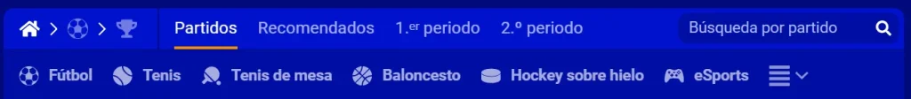 Cobertura de Mercados Deportivos
