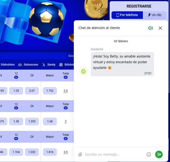 Canales de Contacto: Chat, Correo y Teléfono